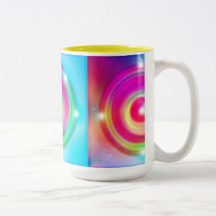 Lass uns spielen! zweifarbige tasse