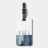 Lass uns surfen gehen gepäckanhänger (Vorderseite vertikal)