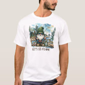 Lass uns T - Shirt fischen gehen (Vorderseite)