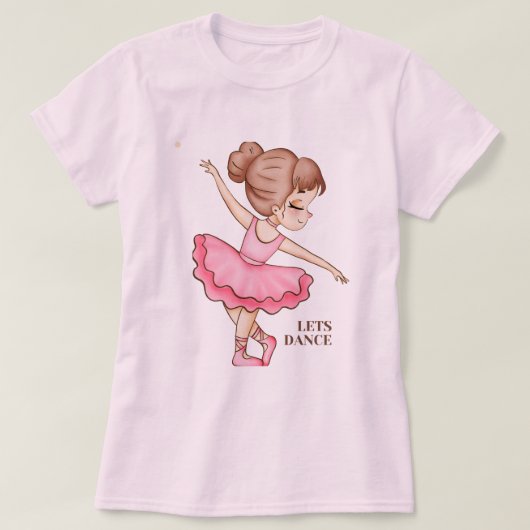 Lass uns T - Shirt tanzen (Design vorne)