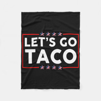 Lass uns Taco 29 gehen Fleecedecke