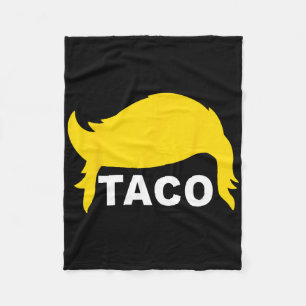 Lass uns Taco Funny Taco Hair gehen Fleecedecke