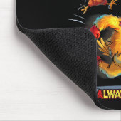 Lass uns Taco Shirt gehen Taco 26 Mousepad (Ecke)