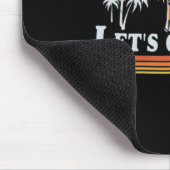 Lass uns Taco Shirt gehen Taco 6 Mousepad (Ecke)