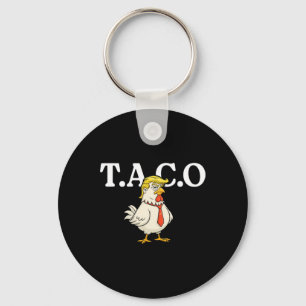 Lass uns Taco Shirt T.a.c.o Funny Trendy Chicken T Schlüsselanhänger