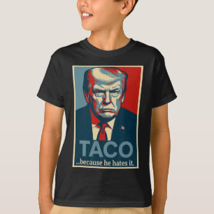Lass uns Taco Trade Parody Graphic Donnie Taco Mem T-Shirt