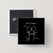 Lass uns Tango! Button (Vorne & Hinten)