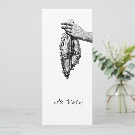 Lass uns tanzen! (Stehend Vorderseite)