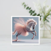 Lass uns tanzen! Magisches Pferdetänzerchen, Pferd Einladung (Stehend Vorderseite)