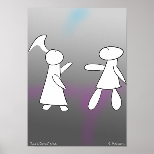 Lass uns tanzen poster (Vorne)