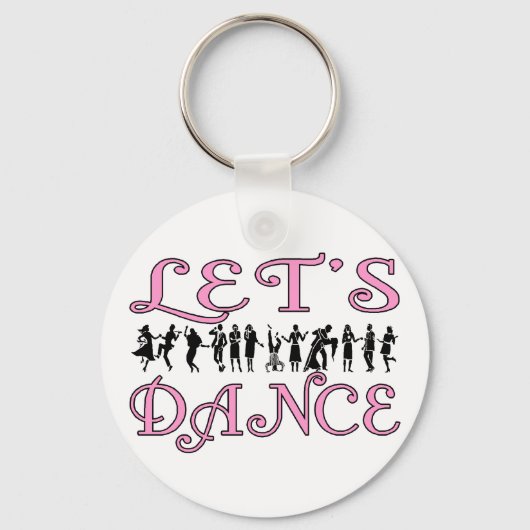 Lass uns tanzen schlüsselanhänger (Vorderseite)