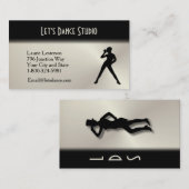 Lass uns tanzen visitenkarte (Vorne/Hinten)