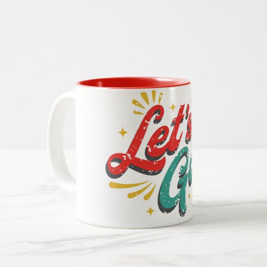 Lass uns Tasse gehen (Vorderseite Links)