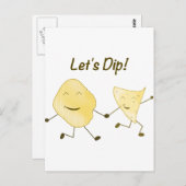 Lass uns tauchen! postkarte (Vorne/Hinten)