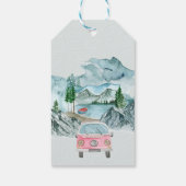 Lass uns Toasted Bachelorette bekommen Geschenkanhänger (Rückseite)