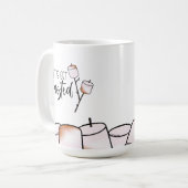 Lass uns Toasted machen Kaffeetasse (Vorderseite Links)