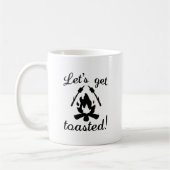 Lass uns Toasted machen Kaffeetasse (Links)