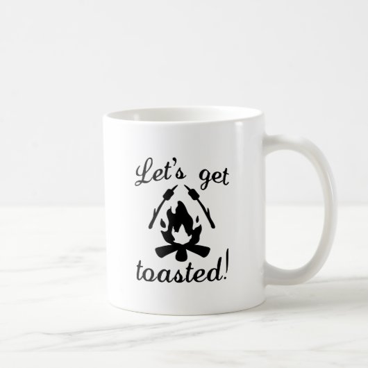 Lass uns Toasted machen Kaffeetasse (Rechts)