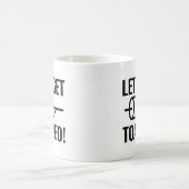 Lass uns Toasted machen Kaffeetasse (Mittel)