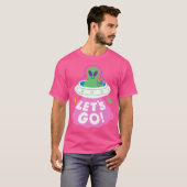 Lass uns Ufo gehen T-Shirt (Vorne ganz)