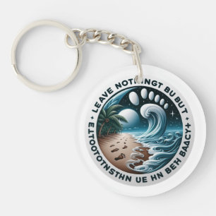 Lass uns uns für die Umwelt sorgen. Wenn wir weite Schlüsselanhänger