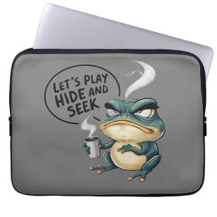 Lass uns Verstecken spielen Laptopschutzhülle