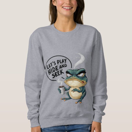 Lass uns Verstecken spielen Sweatshirt (Vorderseite)
