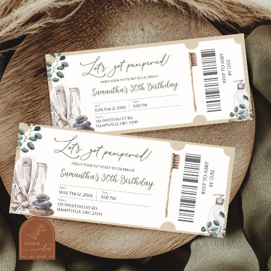 Lass uns verwöhnen Spa-Party-Ticket