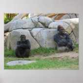 Lass uns warten und sehen poster (Vorne)