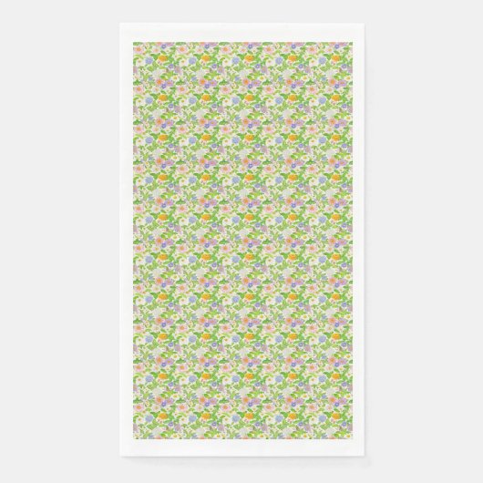 Lass uns wie Blume Serviette (Vorderseite)