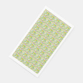 Lass uns wie Blume Serviette (Ecke)