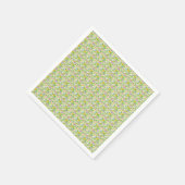 Lass uns wie Blume Serviette (Ecke)