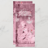 Lass uns zu Cake Einladungen (Vorne/Hinten)