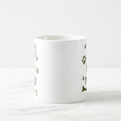 Lass uns zum Arbeitshund gehen Kaffeetasse (Mittel)