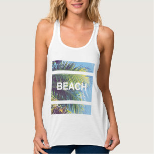 Lass uns zum STRAND gehen! Panzer Tank Top