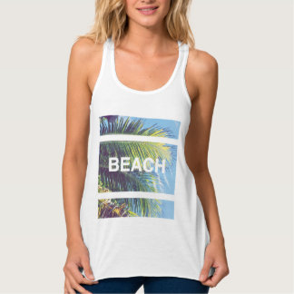 Lass uns zum STRAND gehen! Panzer Tank Top