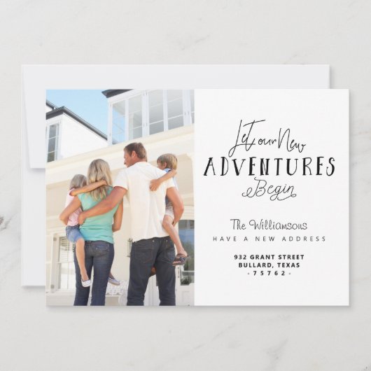 Lass unsere neuen Abenteuer Beginnen wir bewegen F Ankündigung (Vorderseite)