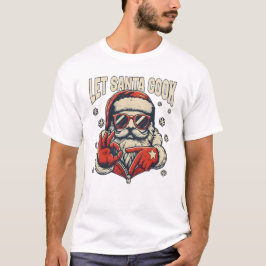 Lass Weihnachtsmann kochen Six Seven Meme Cooles W T-Shirt