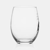 Lass Wine Breathe oder Mouth-to-Mouth Weinglas Ohne Stiel (Rechts)