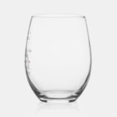 Lass Wine Breathe oder Mouth-to-Mouth Weinglas Ohne Stiel (Links)