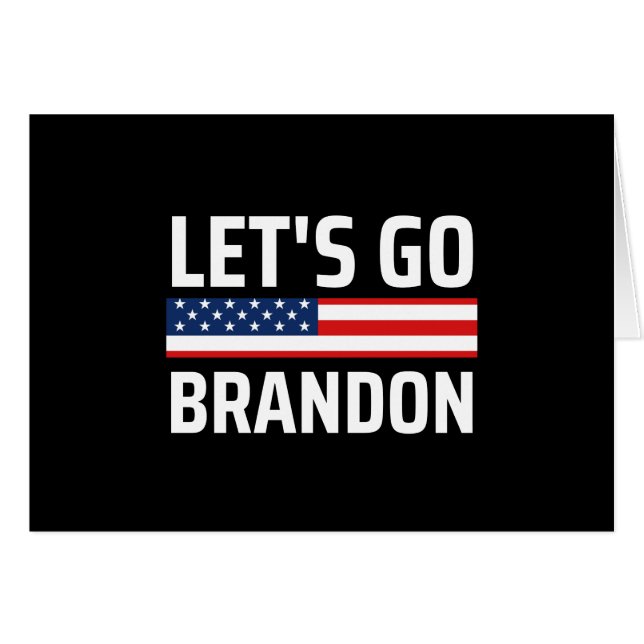 lass zu Brandon chant joe biden, lustige lass gehe (Vorderseite (Horizontal))