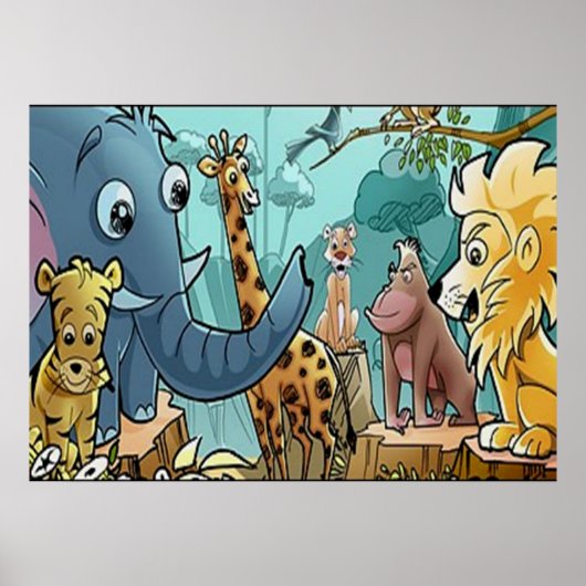 Lass zum Zoo - Poster (Vorne)