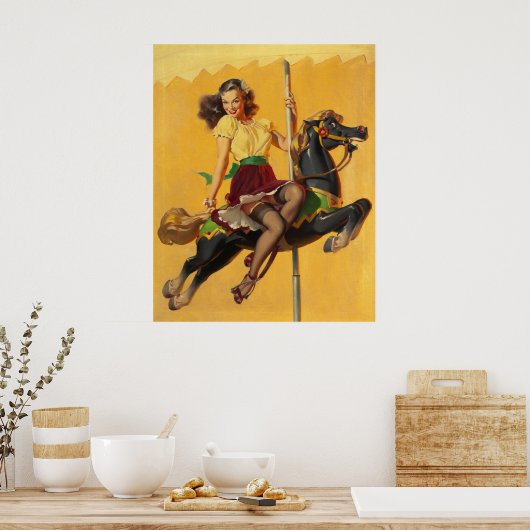 Lass zusammen poster (Küche)