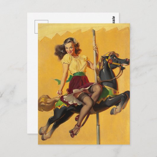 Lass zusammen postkarte (Vorne/Hinten)