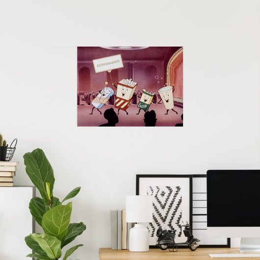 Lasse Alles in der Lobby Poster (Heimbüro)