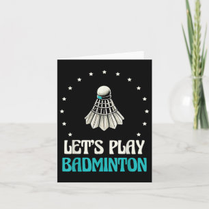 Lasse Badminton Shuttle Stars spielen Karte