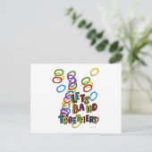 Lasse Band zusammen Postkarte (Stehend Vorderseite)