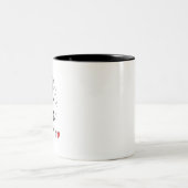 Lasse Bee Happy Zweifarbige Tasse (Mittel)
