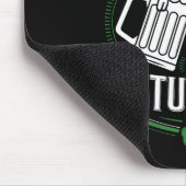 Lasse bereit, den Funny St Patrick's Day zu stoppe Mousepad (Ecke)