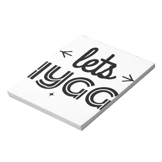 lasse Bindestrich Notizblock (Rotiert)